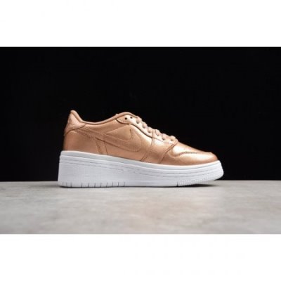 Nike Bayan Air Jordan 1 Low Gs Lifted Metal Kırmızı Basketbol Ayakkabısı Türkiye - M2GSFY3T